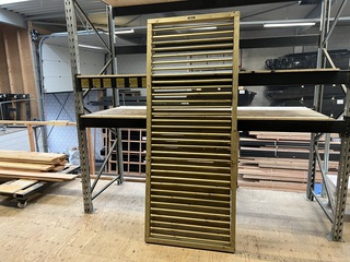 Schutterscherm groen geïmpregneerd Hillhout